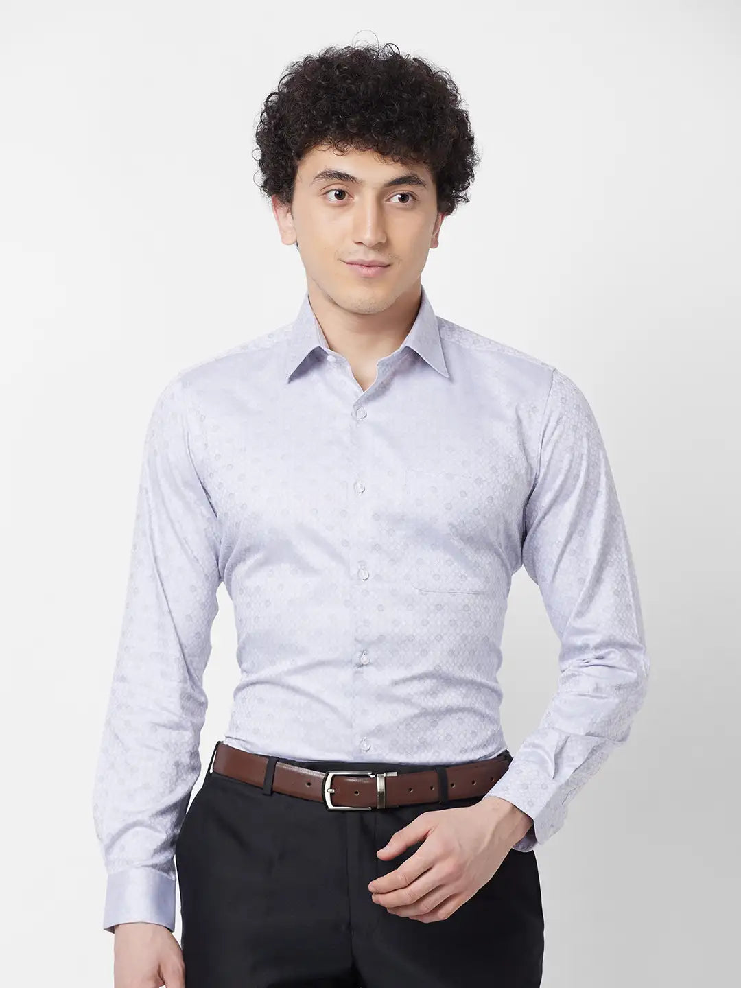 Raymond Regular Fit Checkered Dark Blue Blazer