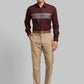Men Regular Fit White Bundi