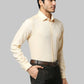 Men Regular Fit Dark Maroon Shirt
