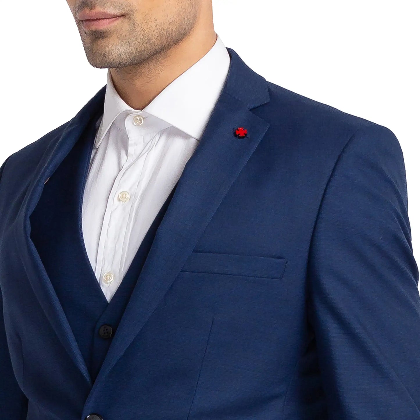 Men Regular Fit Light Grey Trouser