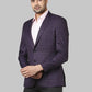 Men Slim Fit Black Jacket