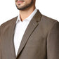 Men Contemporary Fit Dark Blue Blazer