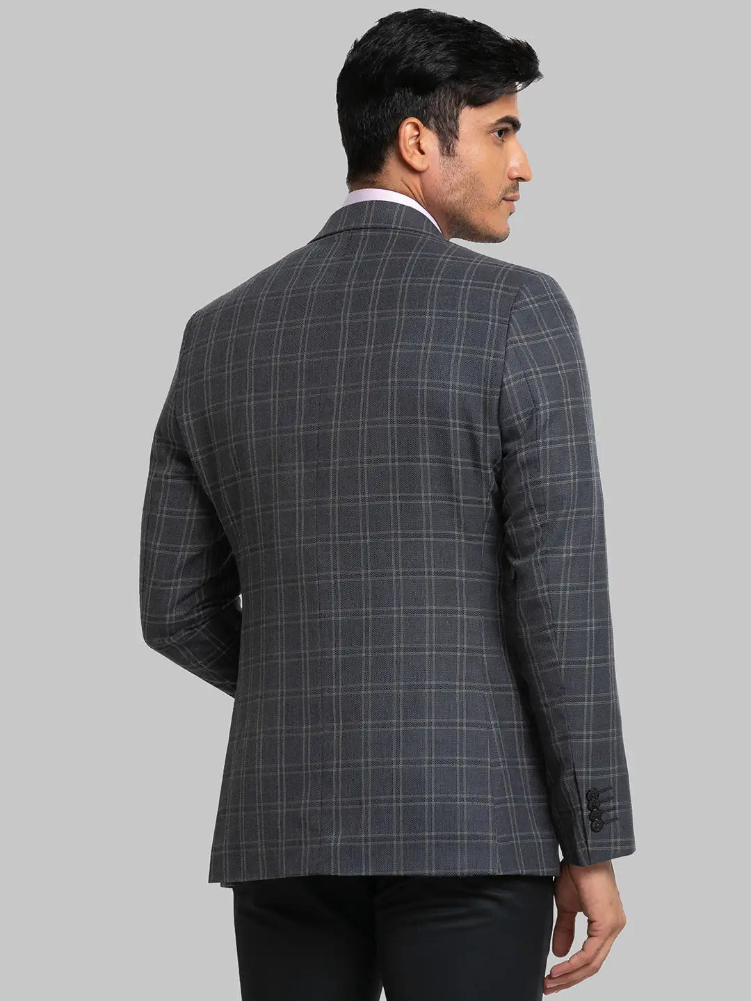 Men Regular Fit Dark Blue Shirt