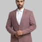 Men Contemporary Fit Brown Jacket