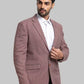 Men Contemporary Fit Brown Jacket
