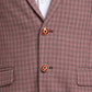 Men Contemporary Fit Brown Jacket