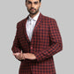 Men Regular Fit Blue Jacket