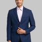 Men Regular Fit Black Blazer