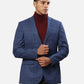 Raymond Men Black Structure Contemporary Fit Terylene Blend Jacket