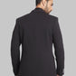 Raymond Men Red Solid Contemporary Fit Terylene Blend Jacket