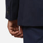 Raymond Men Grey Solid Contemporary Fit Polyester Blend Jacket
