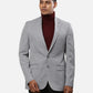 Raymond Men Black Solid Contemporary Fit Polyester Blend Jacket
