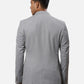 Raymond Men Black Solid Contemporary Fit Polyester Blend Jacket