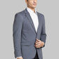 Raymond Men Blue Structure Contemporary Fit Cotton Full Sleeve Shirt