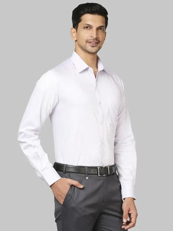 Men Contemporary Fit Brown Shirt