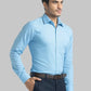 Men Slim Fit Blue Shirt