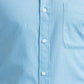 Men Slim Fit Blue Shirt