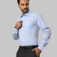 Men Slim Fit Light Orange Shirt