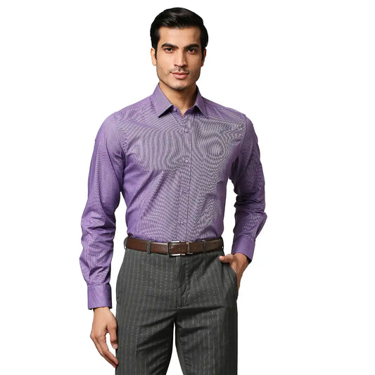 Men Regular Fit Light Yellow Shirt