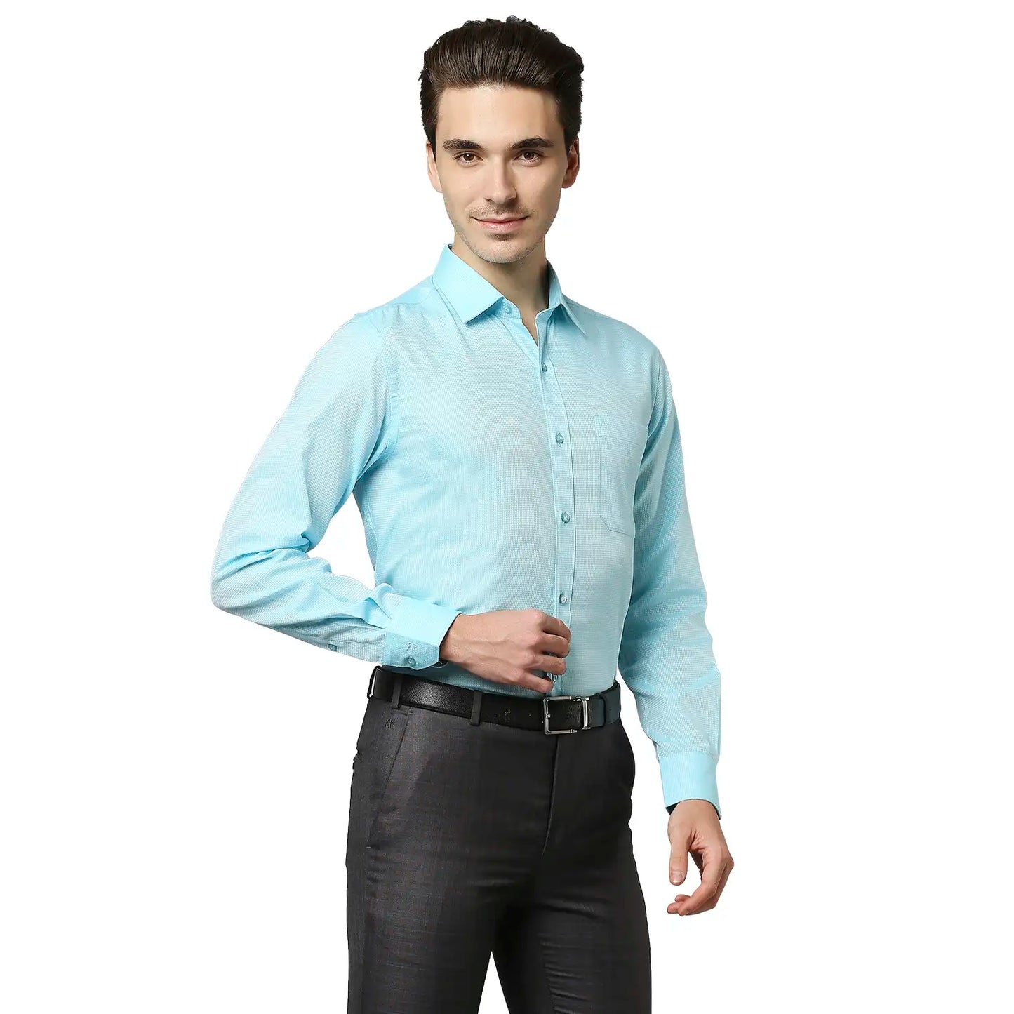 Men Regular Fit Medium Red Shirt