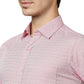 Men Regular Fit Medium Violet Shirt