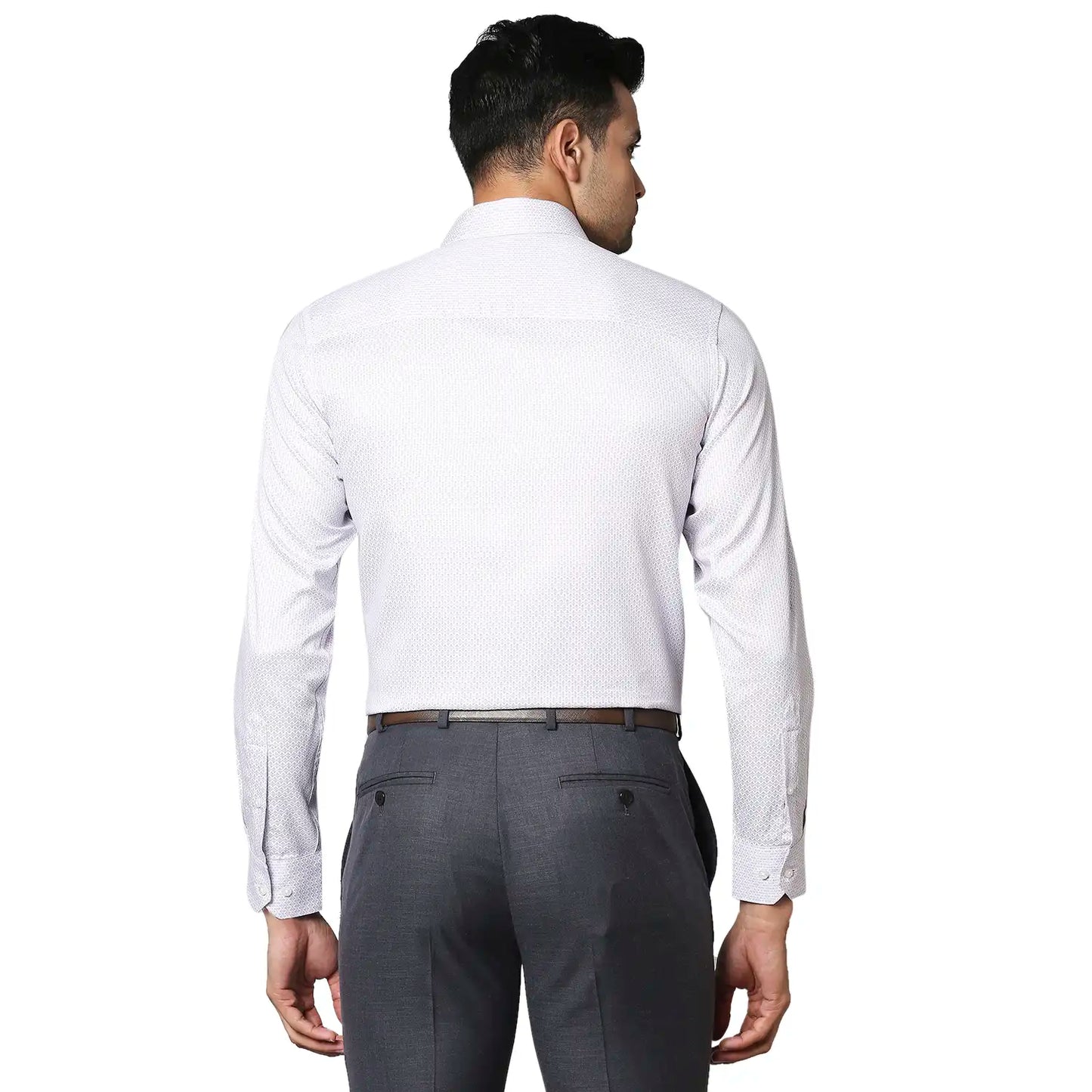 Men Regular Fit Light Violet Shirt