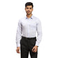 Men Green Contemporary Fit Structure  Cotton Full Sleeve Regular Collar Shirts