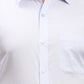 Men Green Contemporary Fit Structure  Cotton Full Sleeve Regular Collar Shirts