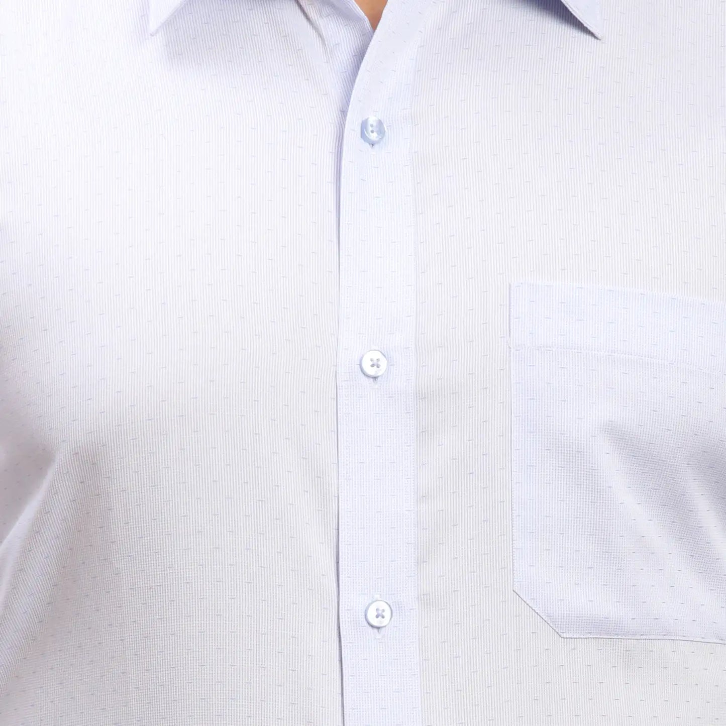 Men Green Contemporary Fit Structure  Cotton Full Sleeve Regular Collar Shirts