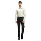 Men Red Contemporary Fit Structure  Cotton Full Sleeve Regular Collar Shirts
