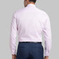 Men Blue Contemporary Fit Structure  Cotton Full Sleeve Regular Collar Shirts