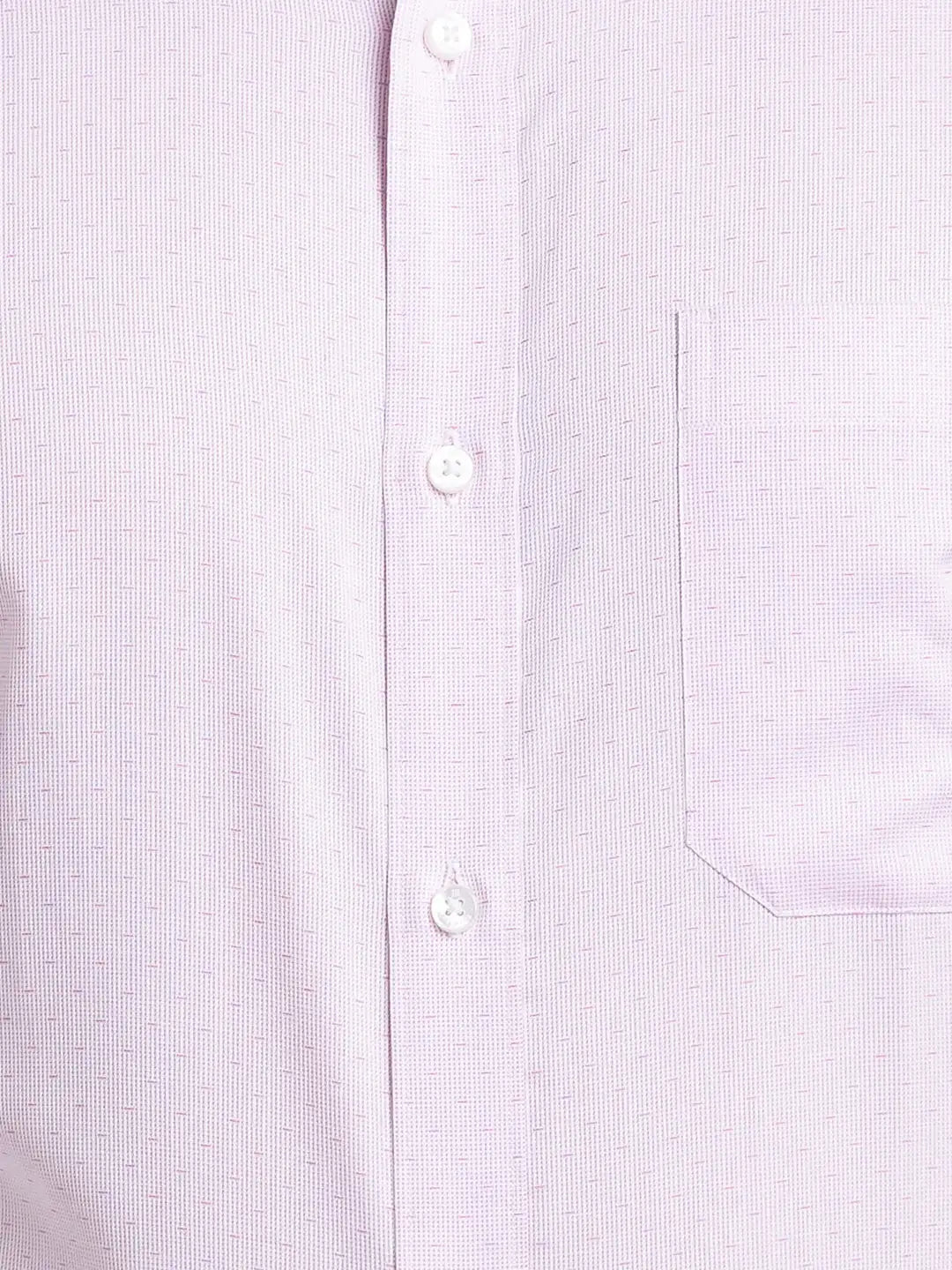 Men Blue Contemporary Fit Structure  Cotton Full Sleeve Regular Collar Shirts