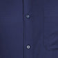 Men Green Contemporary Fit Structure  Cotton Full Sleeve Regular Collar Shirts