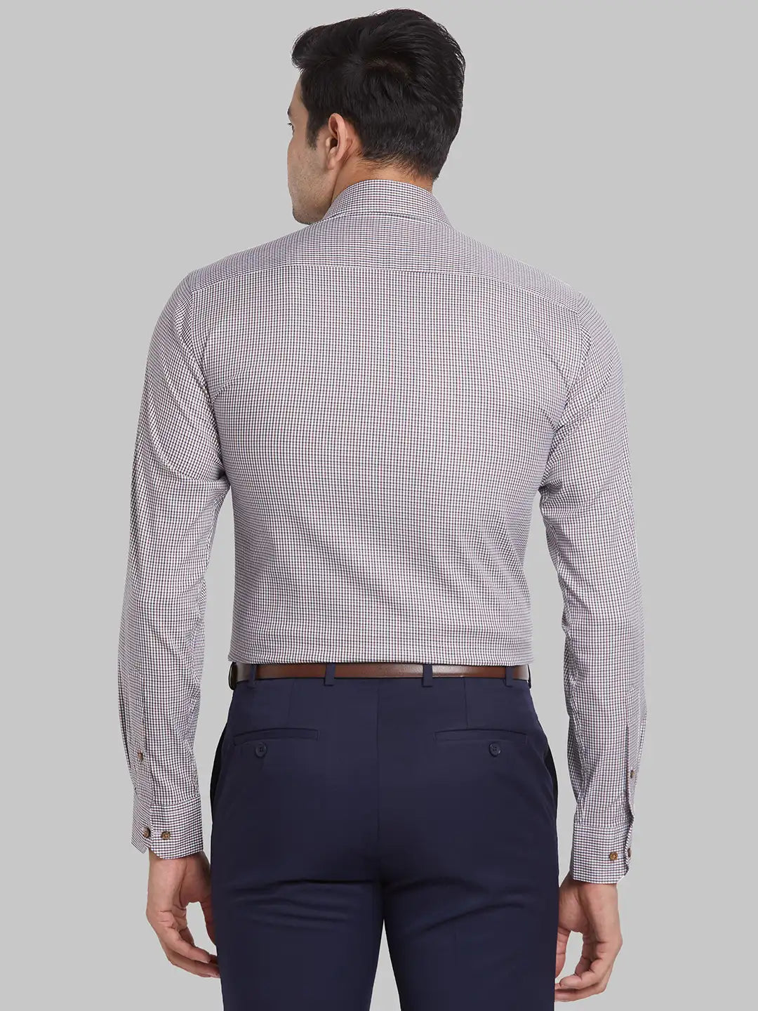Men Contemporary Fit White Shirt