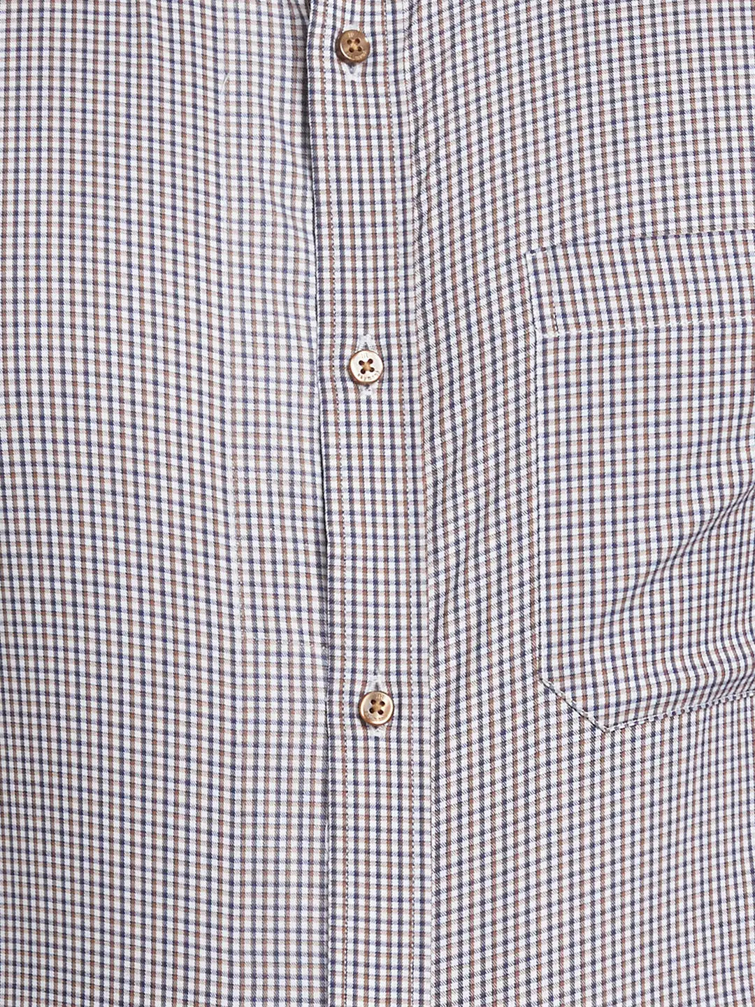 Men Contemporary Fit White Shirt