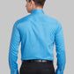 Men Orange Contemporary Fit Solid  Cotton Full Sleeve Regular Collar Shirts