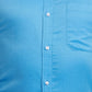 Men Orange Contemporary Fit Solid  Cotton Full Sleeve Regular Collar Shirts
