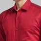 Men Violet Contemporary Fit Solid  Cotton Full Sleeve Regular Collar Shirts