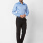 Raymond Slim Fit Woven Design Black Shirt
