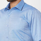 Raymond Slim Fit Woven Design Black Shirt