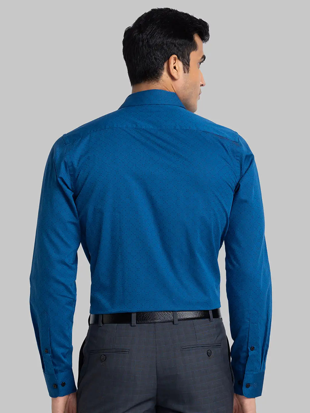 Men Slim Fit White Shirt