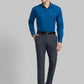 Men Slim Fit White Shirt