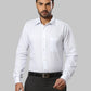 Men Slim Fit Light Grey Shirt