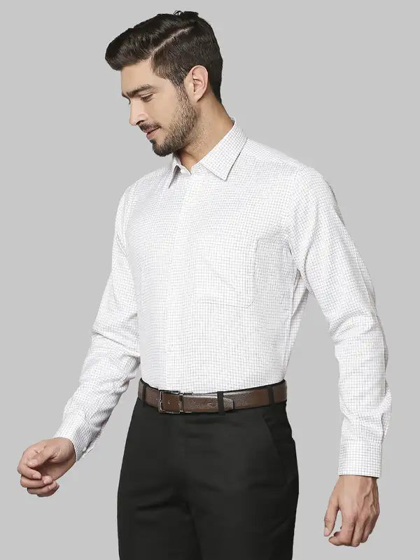 Men Contemporary Fit Blue Shirt