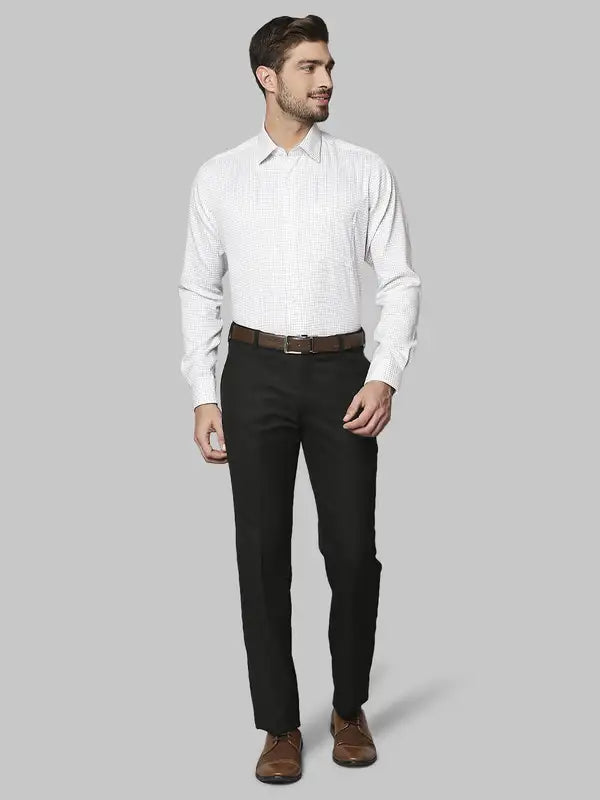 Men Contemporary Fit Blue Shirt