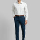 Men Regular Fit Light Green Shirt