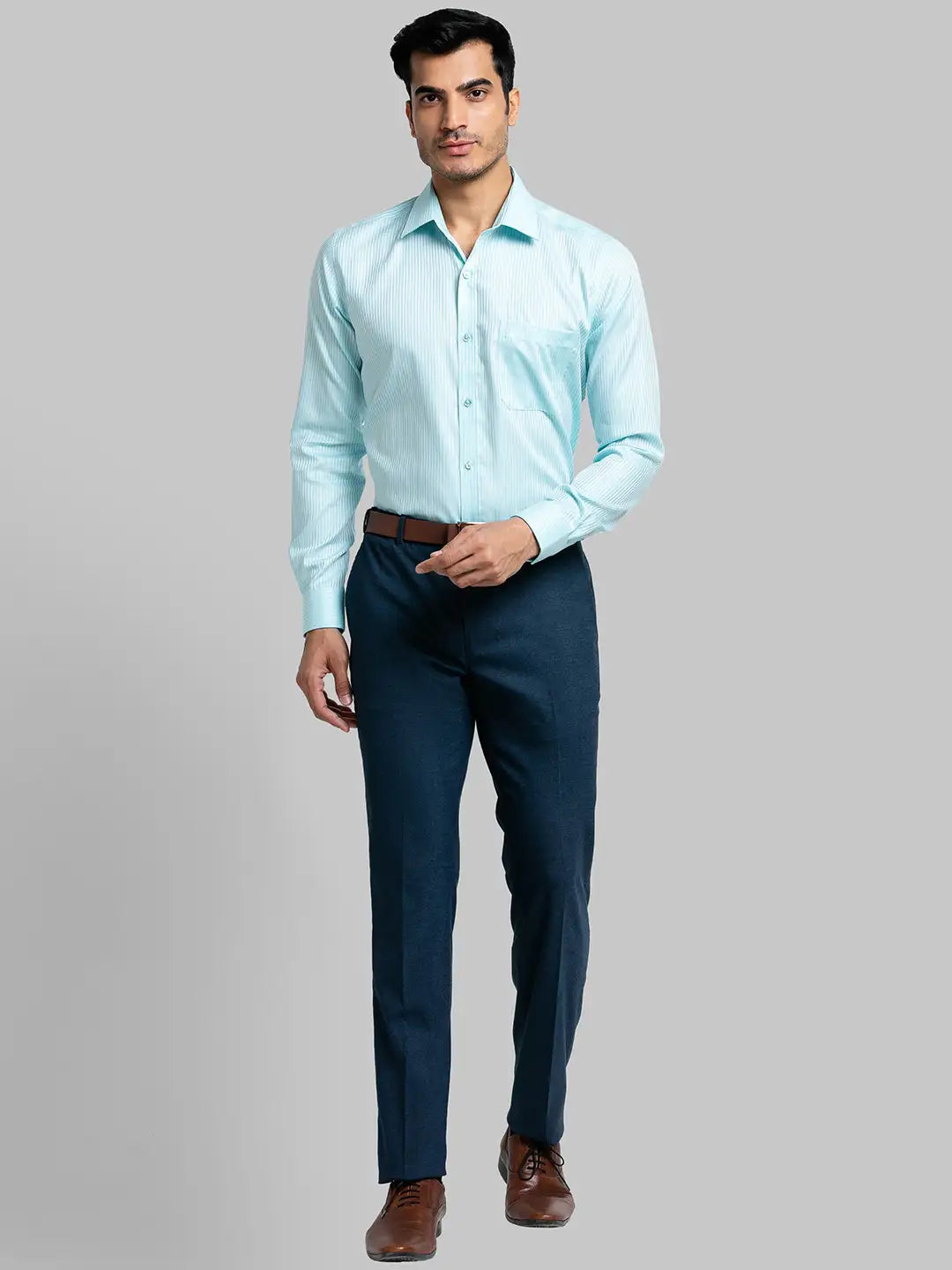 Men Regular Fit Yellow Shirt