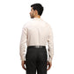 Men Grey Contemporary Fit Structure Cotton Full Sleeves Cutaway Collar Shirts