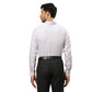 Men Violet Contemporary Fit Structure Cotton Full Sleeves Cutaway Collar Shirts