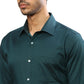 Men Violet Contemporary Fit Solid  Cotton Full Sleeve Cutaway Collar Shirts